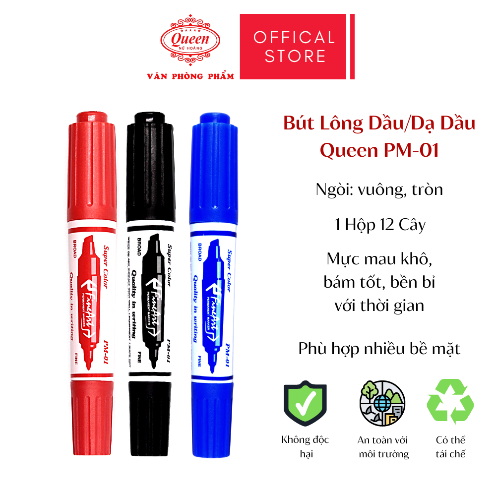 Bút lông dầu Queen PM-01
